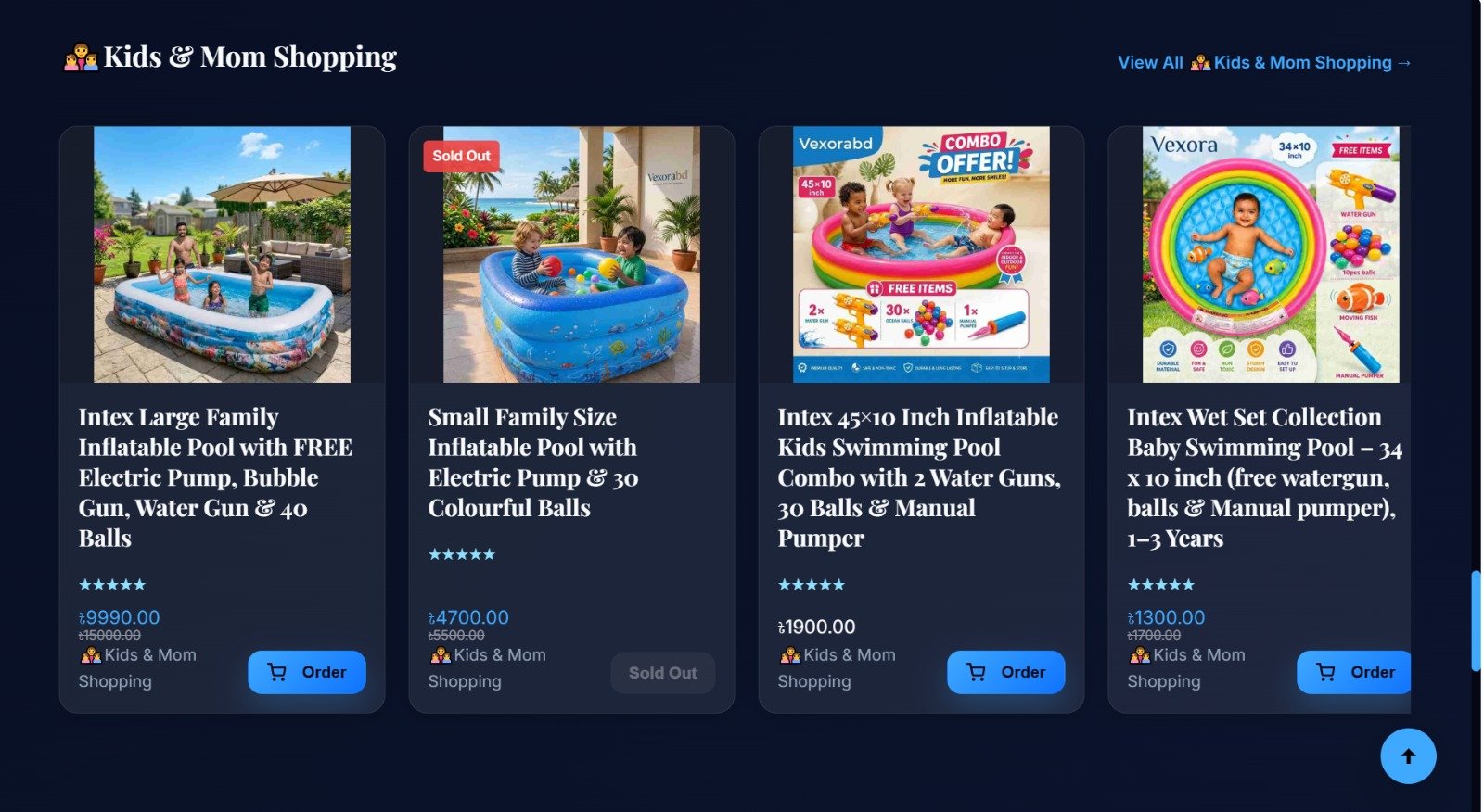 E-commerce Website - VexoraBD · 4