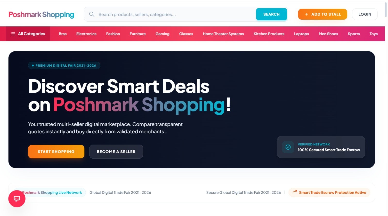 E-commerce Website - Poshmark Shopping · 4