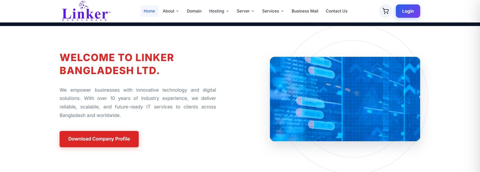 Linkerbd.net — Modern, Scalable & User-Focused Web Experience · 2